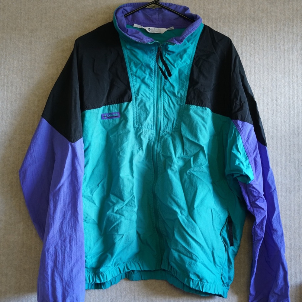 Vintage Columbia Windbreaker